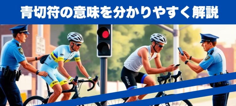 自転車の罰則が強化!青切符の意味や罰金一覧を解説-マル・インシュランス マネーコラム