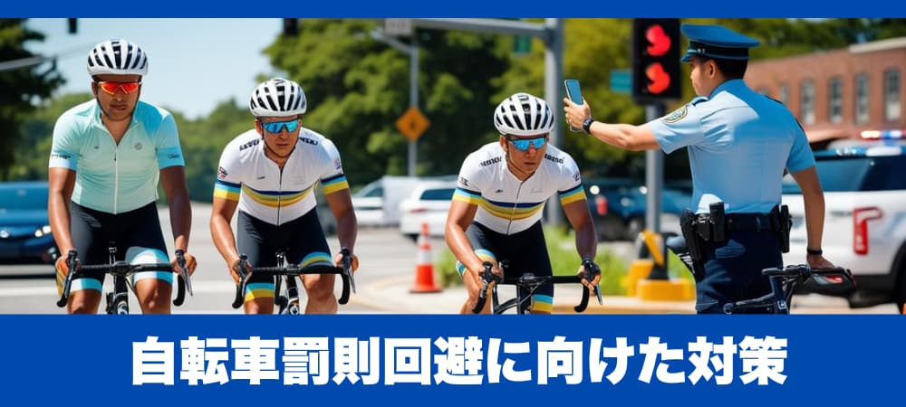 自転車罰則回避に向けた対策