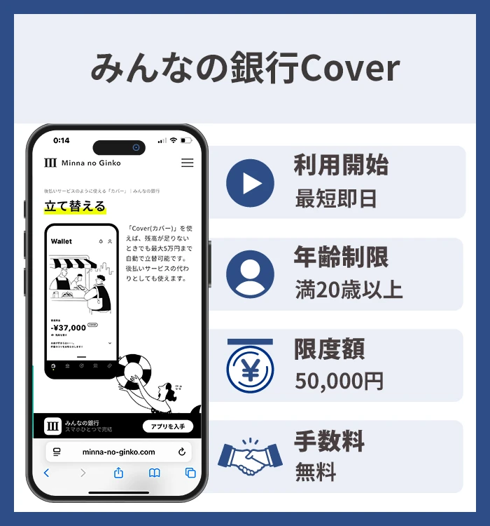 みんなの銀行Cover
